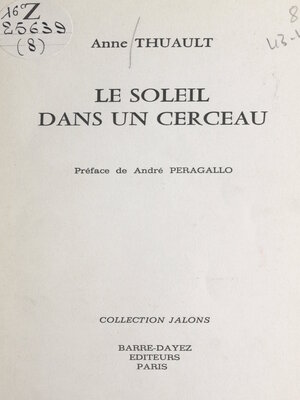 cover image of Le soleil dans un cerceau
